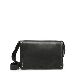 Sac Bandouliere Boston Cuir Basilic Pepper Noir