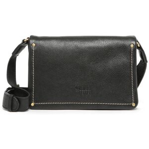 Sac Bandouliere Boston Cuir Basilic Pepper Noir