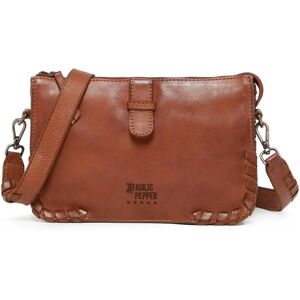 Sac Bandouliere Doha Cuir Basilic Pepper Marron