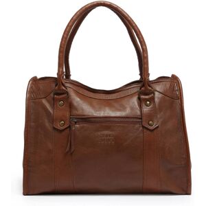 Sac Shopping  Cow Cuir Basilic Pepper Marron