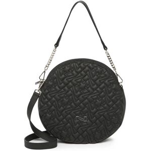 Sac Porte Épaule Anna Quilted Cuir Nathan Baume Noir