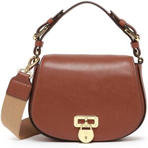 Sac Bandouliere Tanner Cuir Lauren Ralph Lauren Marron