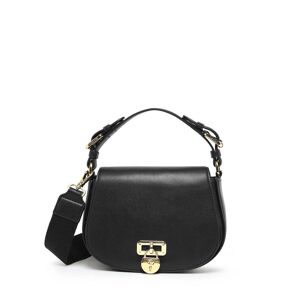 Sac Bandouliere Tanner Cuir Lauren Ralph Lauren Noir