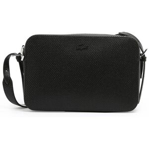 Sac Bandouliere Chantaco Cuir Lacoste Noir