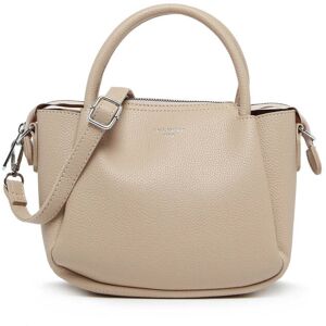 Sac Porte Main Et Bandouliere Grained Miniprix Beige