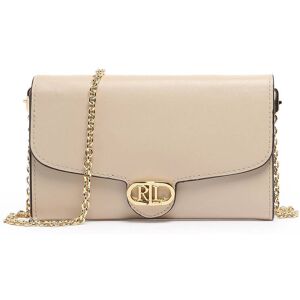 Sac Bandouliere Adair Cuir Lauren Ralph Lauren Beige