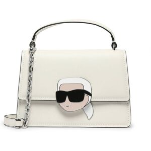 Sac Bandouliere K Ikonic 2.0 Cuir Karl Lagerfeld Blanc