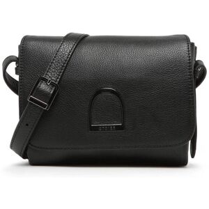 Sac Bandouliere Balade Cuir Etrier Noir