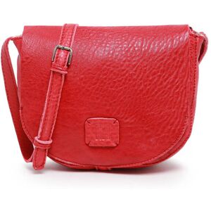 Sac Bandouliere Natural Cuir Biba Rouge