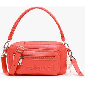 Sac Bandouliere Half Logo Desigual Rouge