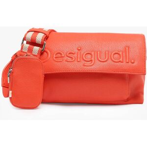 Sac Bandouliere Half Logo Desigual Rouge