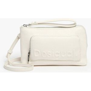 Sac Bandouliere Half Logo Desigual Blanc