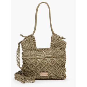 WOOMEN Sac Porte Épaule Tanaisie Jute vegan Vert