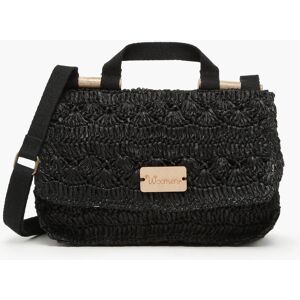 WOOMEN Sac Bandouliere Clematite vegan Noir