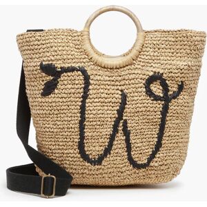 WOOMEN Sac Porte Main Noyer vegan Beige