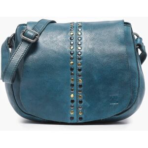 Sac Bandouliere Heritage Cuir Biba Bleu