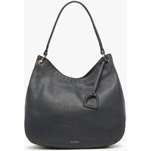 Sac Besace Tradition Cuir Etrier Bleu