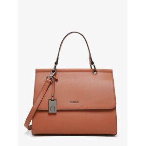 Sac Porte Main Blazer Cuir Etrier Marron