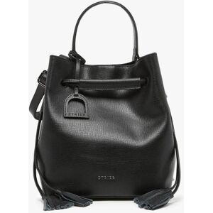 Sac Bourse Blazer Cuir Etrier Noir