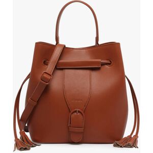 Sac Porte Main Oxer Cuir Etrier Marron