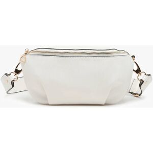 Sac Banane M Tradition Cuir Etrier Blanc