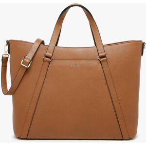 Sac Shopping Tradition Cuir Etrier Marron