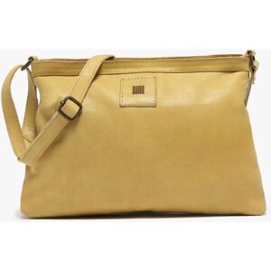 Sac Bandouliere Heritage Cuir Biba Jaune