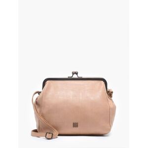 Sac Bandouliere Heritage Cuir Biba Beige