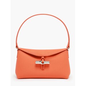 Sac Porte Épaule Roseau Cuir Longchamp Orange