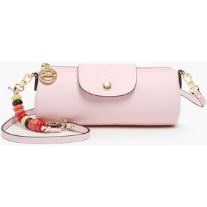 Sac Bandouliere Le Pliage Grigri Cuir Longchamp Rose