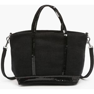 Sac Bandouliere Baby Cabas Lin Paillettes Vanessa Bruno Noir