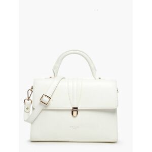 Sac Porte Main Lea Hexagona Blanc