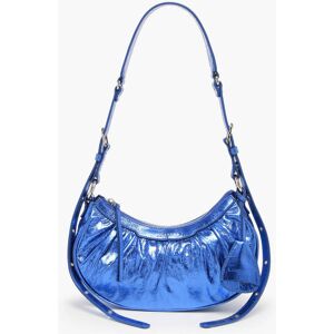 Sac Bandouliere Retro Et Glam Cuir Lancaster Bleu