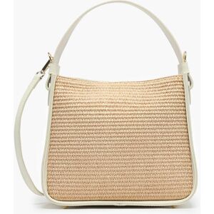 Sac Porte Main Mini Osier Italie Lancaster Beige