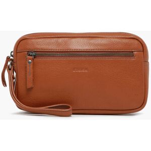 Pochette Homme Etrier Marron