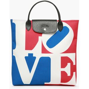 Sac À Main L Longchamp X Robert Indiana Longchamp Blanc