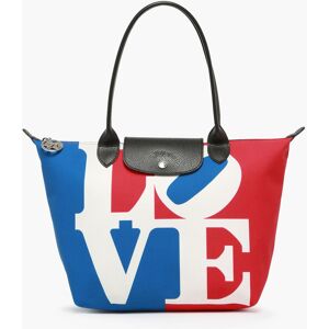 Sac Cabas M Longchamp X Robert Indiana Longchamp Blanc