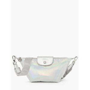 Sac Bandouliere Le Pliage Futuristic Longchamp Argent