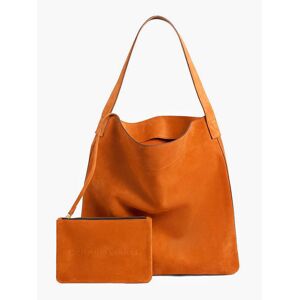 Sac Hobo Lady En Cuir Velours Gerard Darel Orange