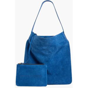 Sac Hobo Lady En Cuir Velours Gerard Darel Bleu