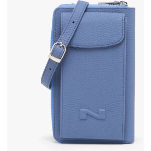 Etui Telephone Pocket Cuir Nathan Baume Bleu