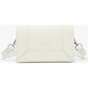 Sac Bandouliere Maastricht Cuir Nathan Baume Blanc