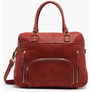 Sac Macy Cuir Nat Et Nin Rouge