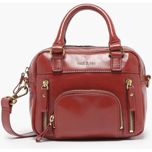 Sac Bandouliere Micro Macy Cuir Nat Et Nin Rouge