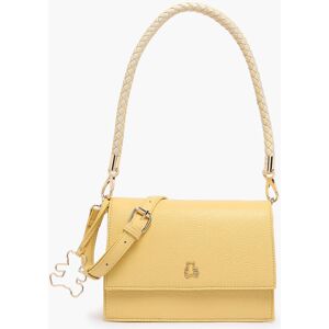 Sac Porte Épaule Tresse Lulu Castagnette Jaune