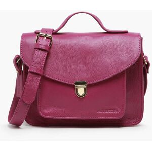 Sac Bandouliere La Suite Art Deco Cuir Paul Marius Violet