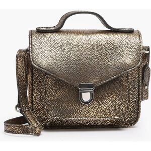 Sac Bandouliere Melle George Xs Granite Cuir Paul Marius Or