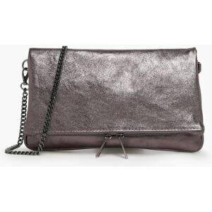 Sac Bandouliere Nine Cuir Milano Gris