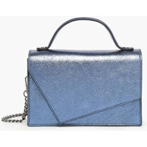 Sac Bandouliere Nine Cuir Milano Bleu