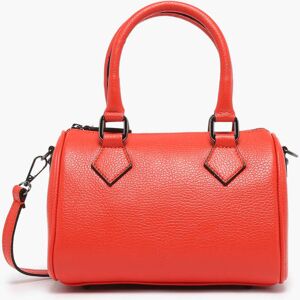 Sac Porte Main Caviar Cuir Milano Orange